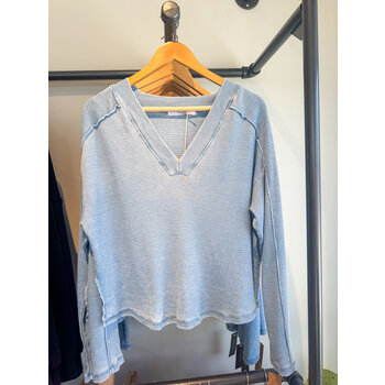 Project Social T Underground Burnout Thermal V-Neck Longsleeve
