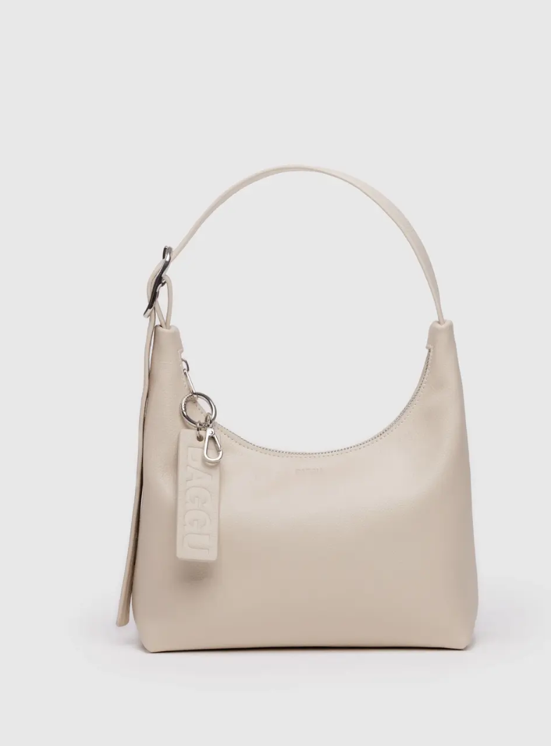 Baggu Mini Recycled Leather Shoulder Bag
