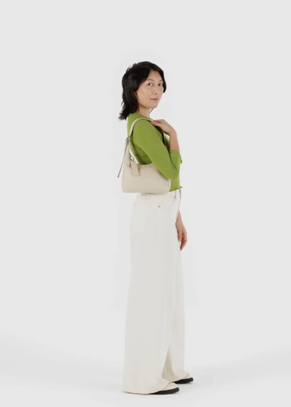 Baggu Mini Recycled Leather Shoulder Bag