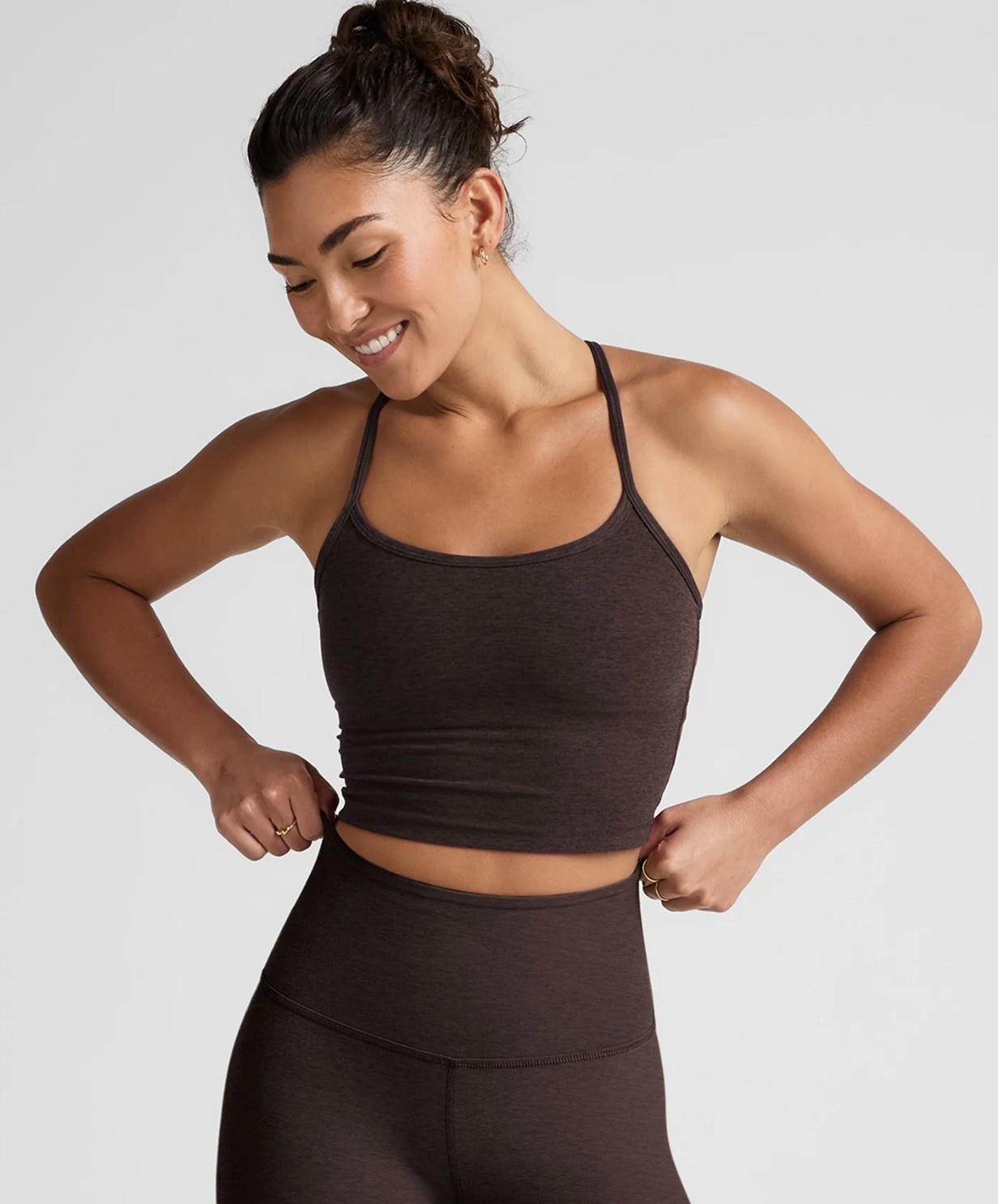 Beyond Yoga Spacedye Slim Racerback Cropped Tank