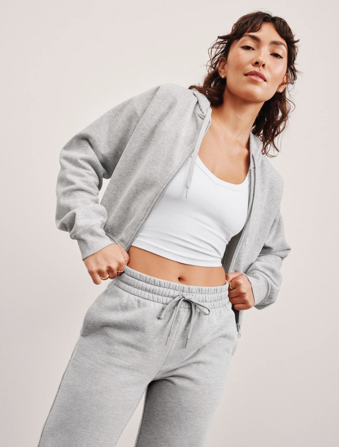 Beyond Yoga LuxeFleece Zip Up Hoodie