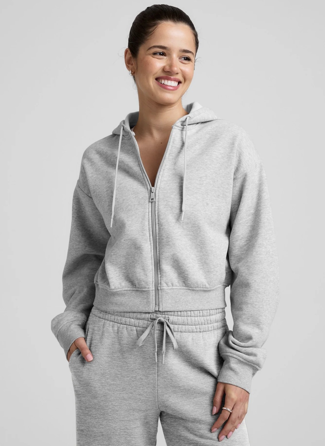 Beyond Yoga LuxeFleece Zip Up Hoodie