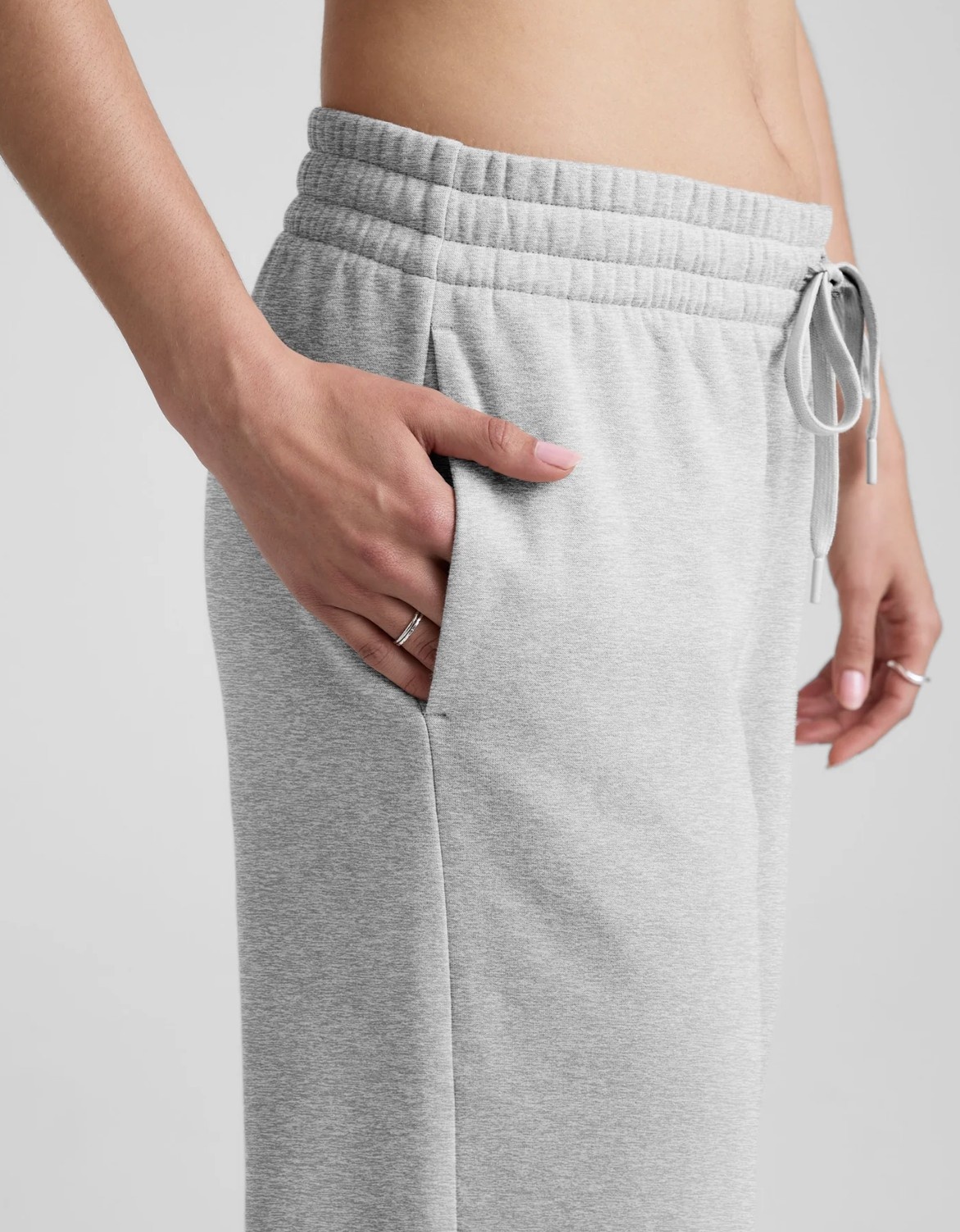 Beyond Yoga LuxeFleece Side Slit Wide Leg Pant