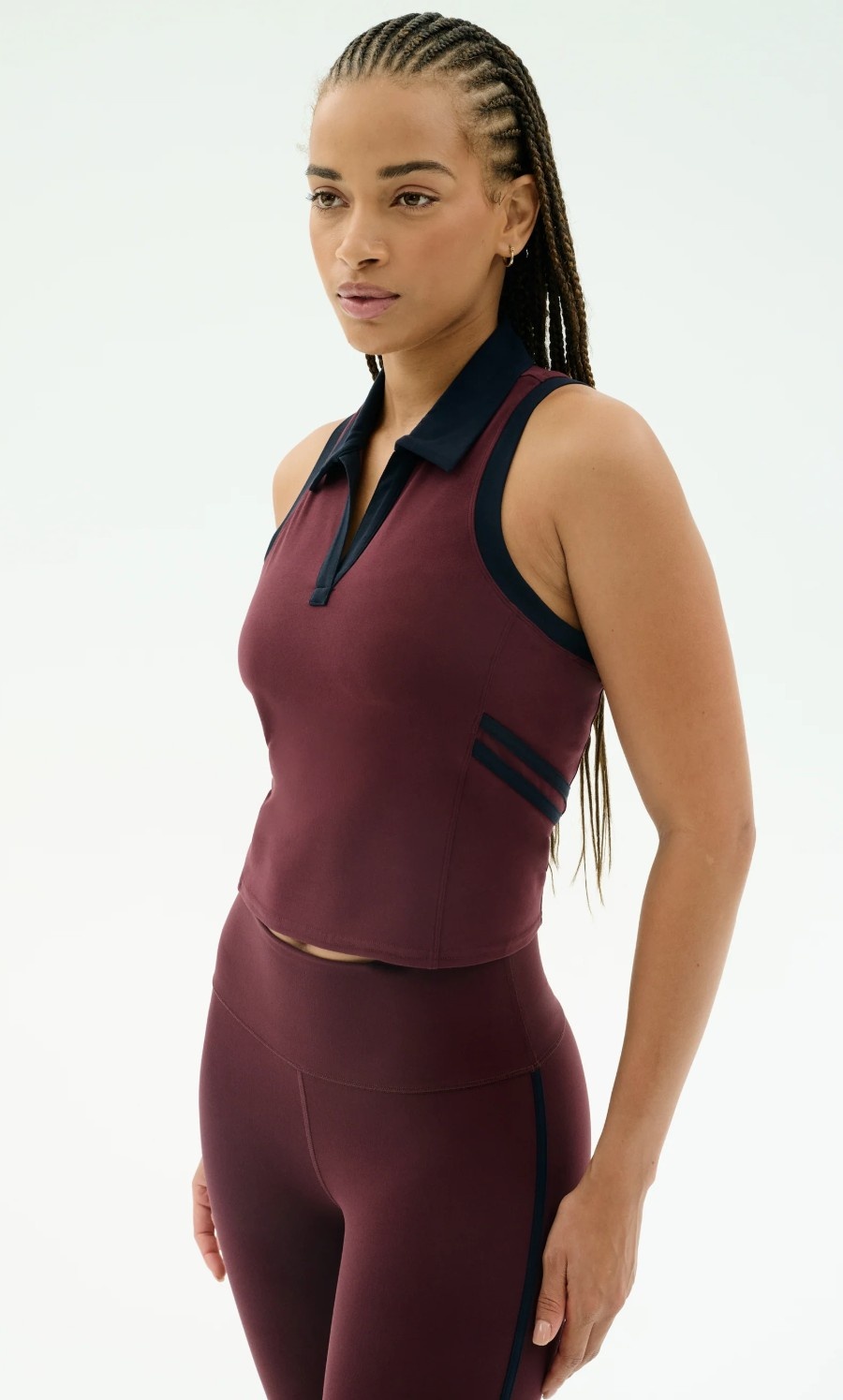 Splits59 Austin Airweight Crop Polo