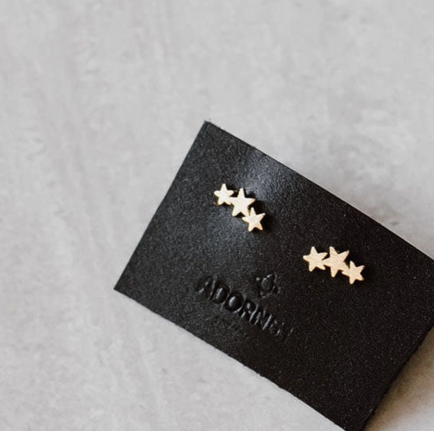 Adorn512 Triple Star Stud