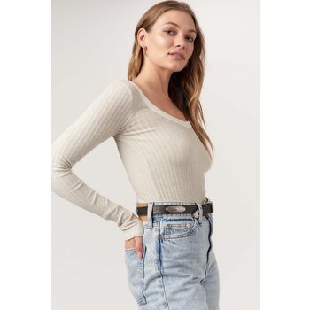 Project Social T What's The Scoop Washed Rib Longsleeve
