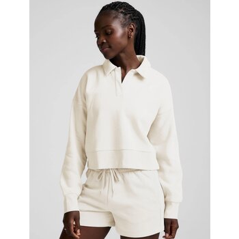 Beyond Yoga Luxefleece Collared Sweatshirt