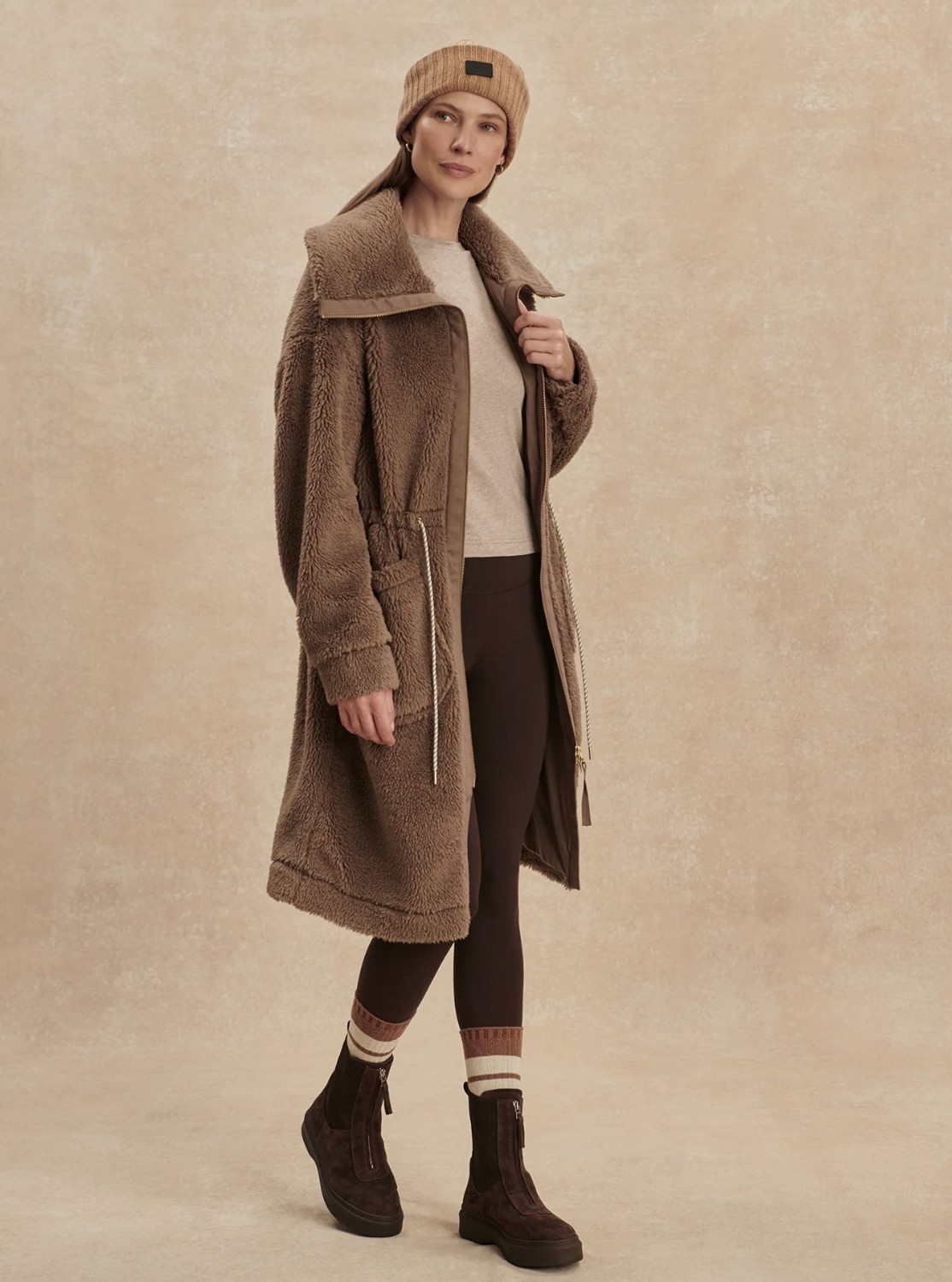 Varley Logan Sherpa Coat