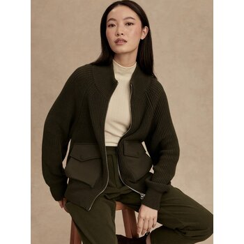 Varley Tessa Zip-Through Knit Jacket
