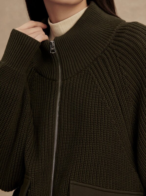Varley Tessa Zip-Through Knit Jacket