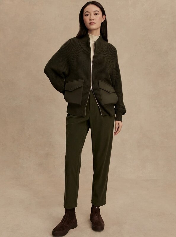 Varley Tessa Zip-Through Knit Jacket