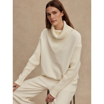 Varley Hannah Cowl Neck Sweat
