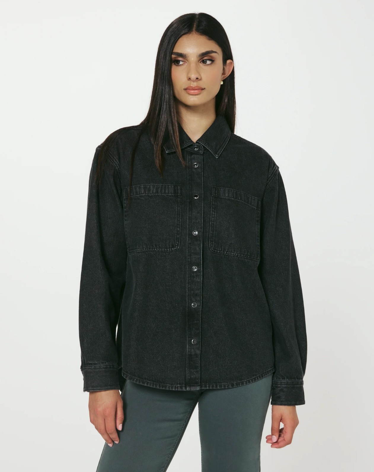 7 Diamonds Gianna Denim Shirt