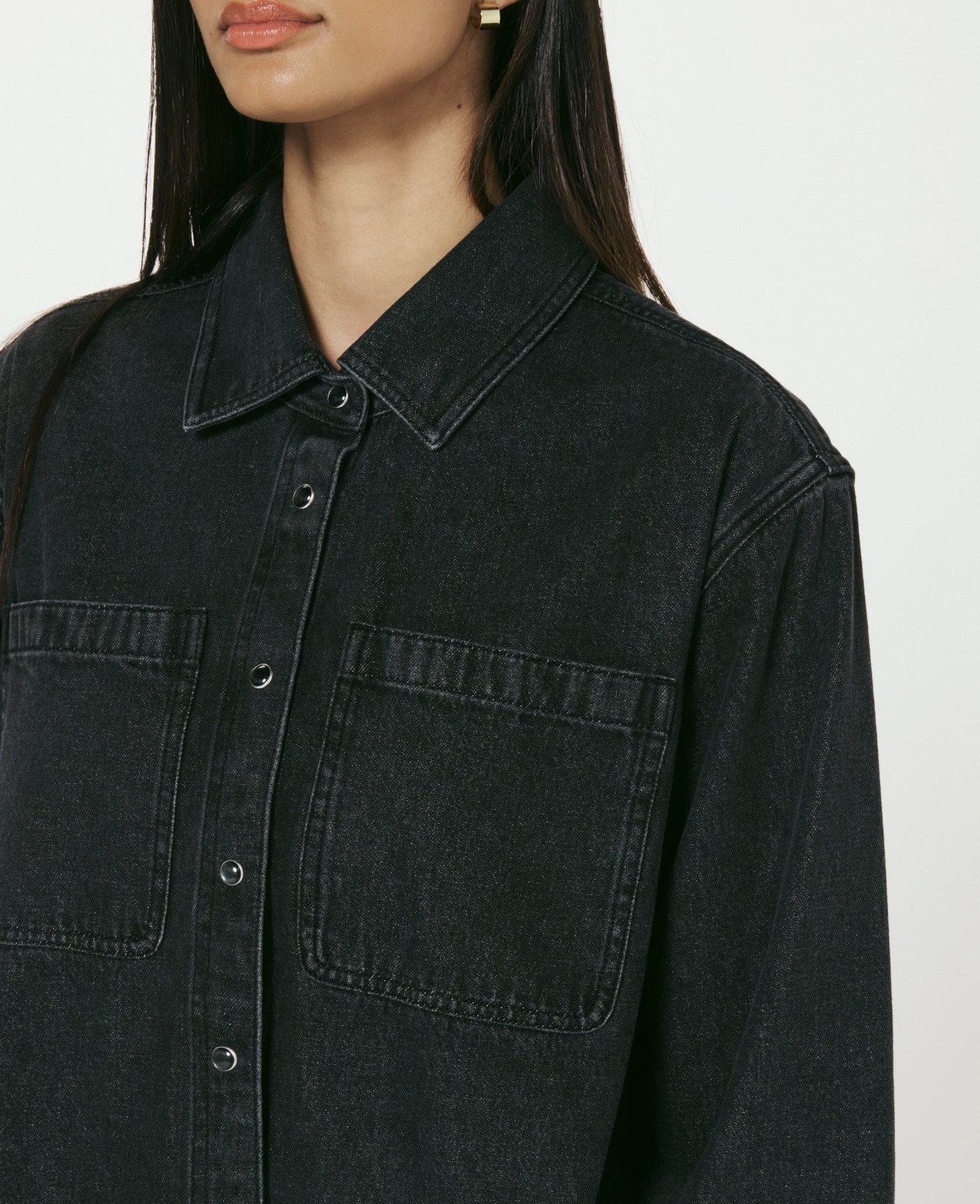 7 Diamonds Gianna Denim Shirt