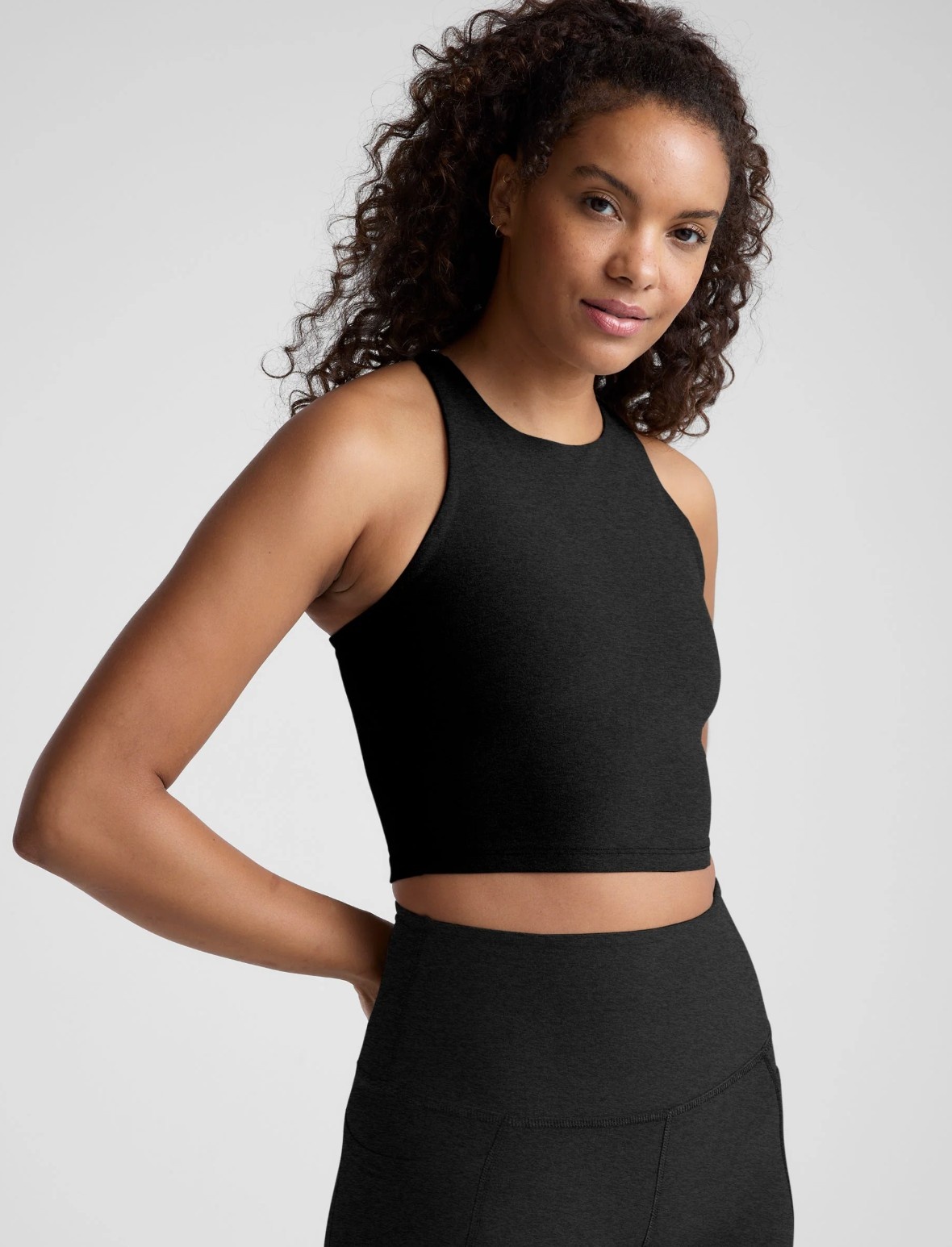 Beyond Yoga Spacedye High Neck Cropped Tank