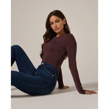 7 Diamonds Sleek Long Sleeve Bodysuit