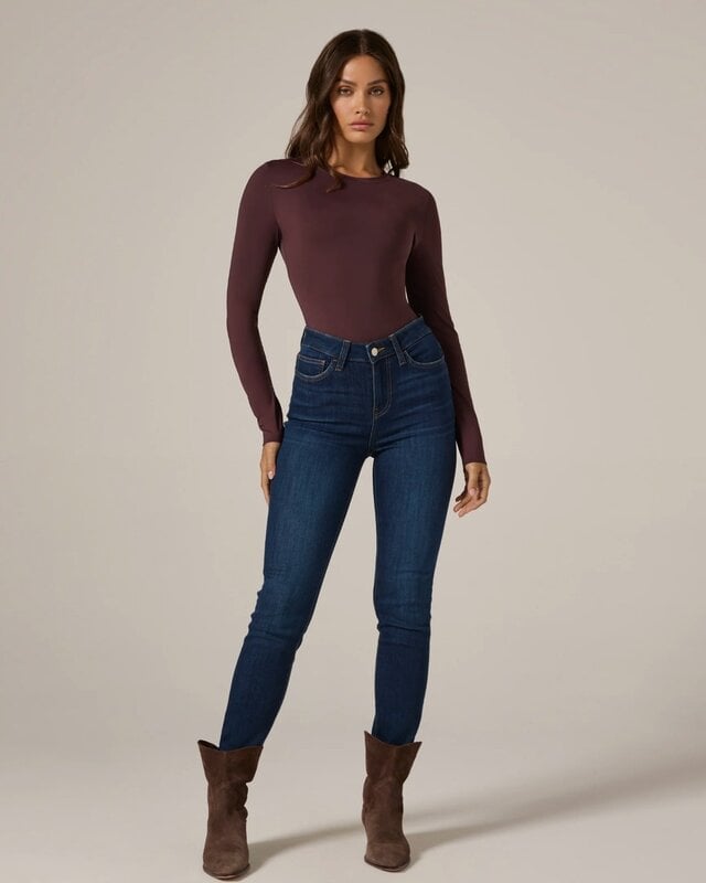 7 Diamonds Sleek Long Sleeve Bodysuit