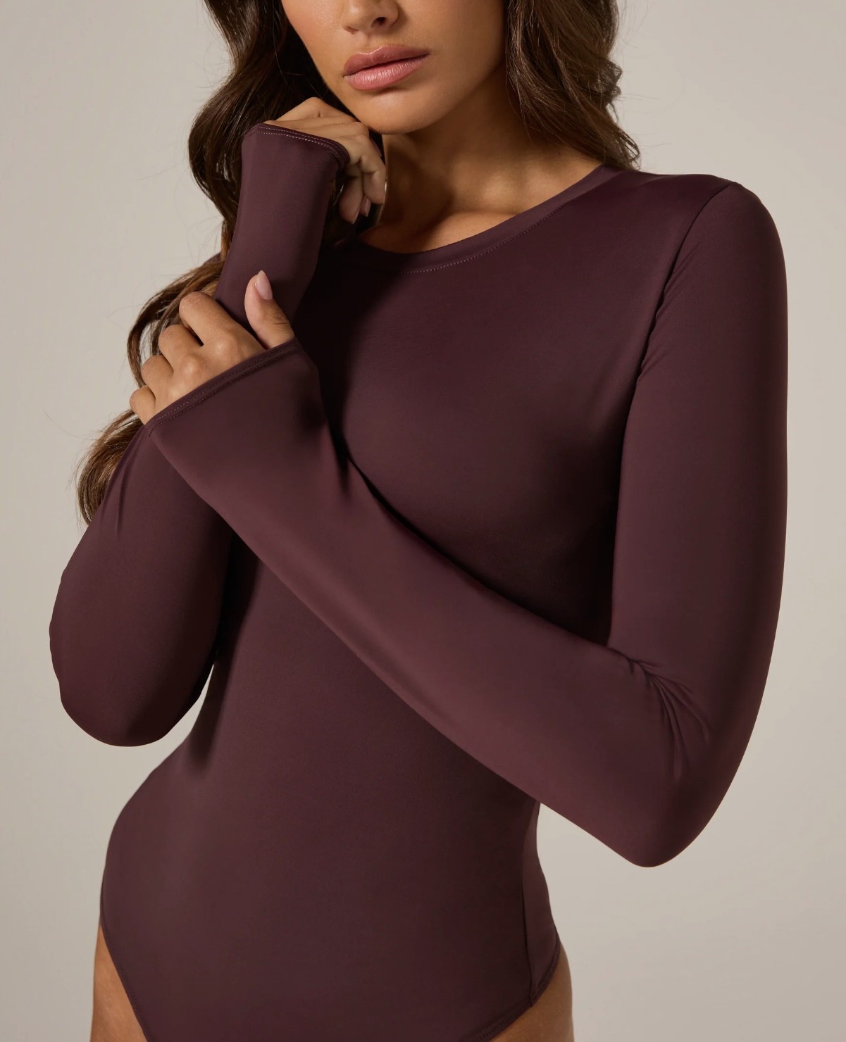 7 Diamonds Sleek Long Sleeve Bodysuit