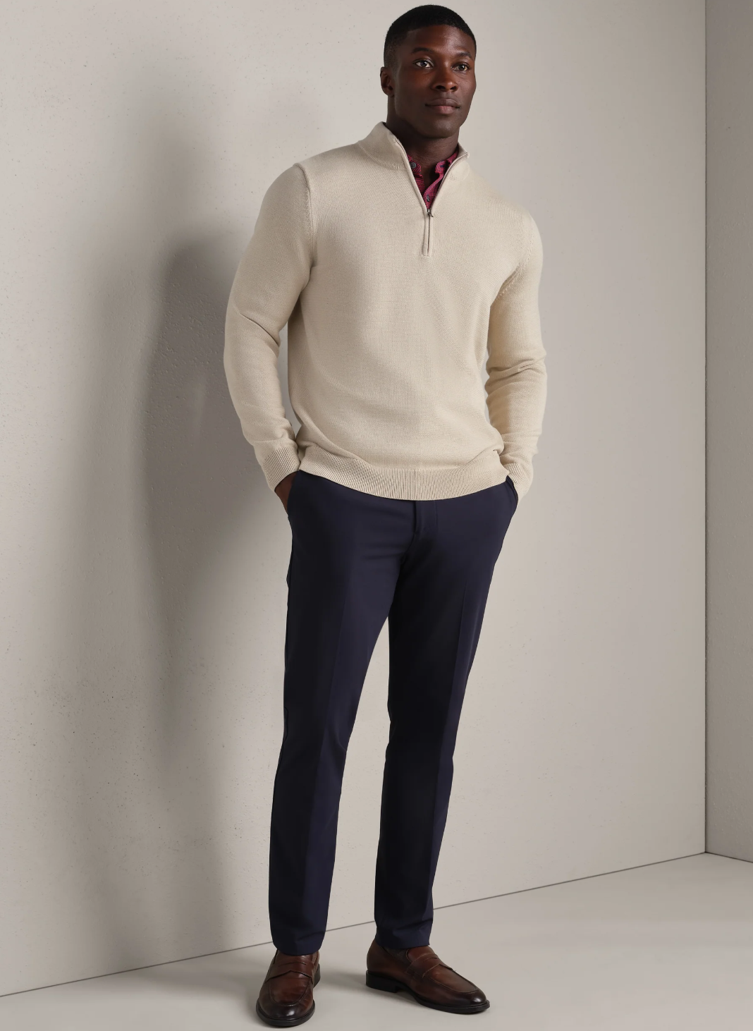 Rhone Commuter 1/4 Zip Sweater