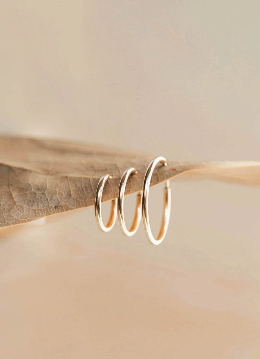 Hello Adorn Endless Hoops 12mm