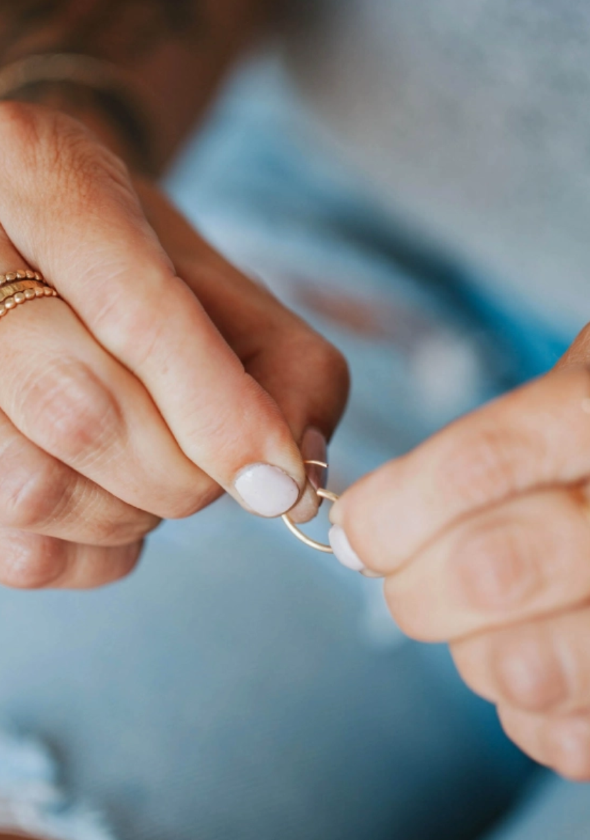 Hello Adorn Endless Hoops 14mm