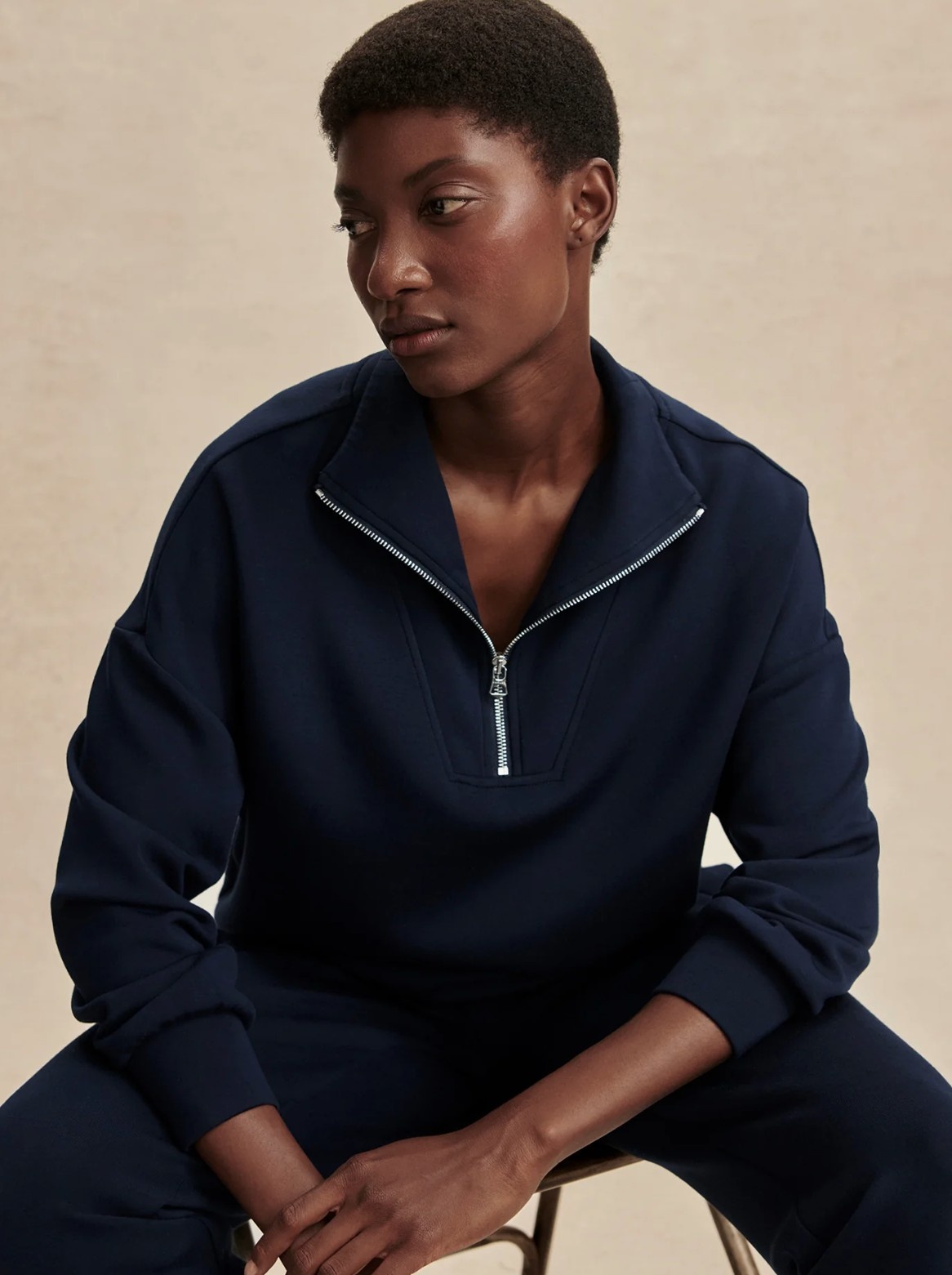 Varley Hawley Half Zip Sweat