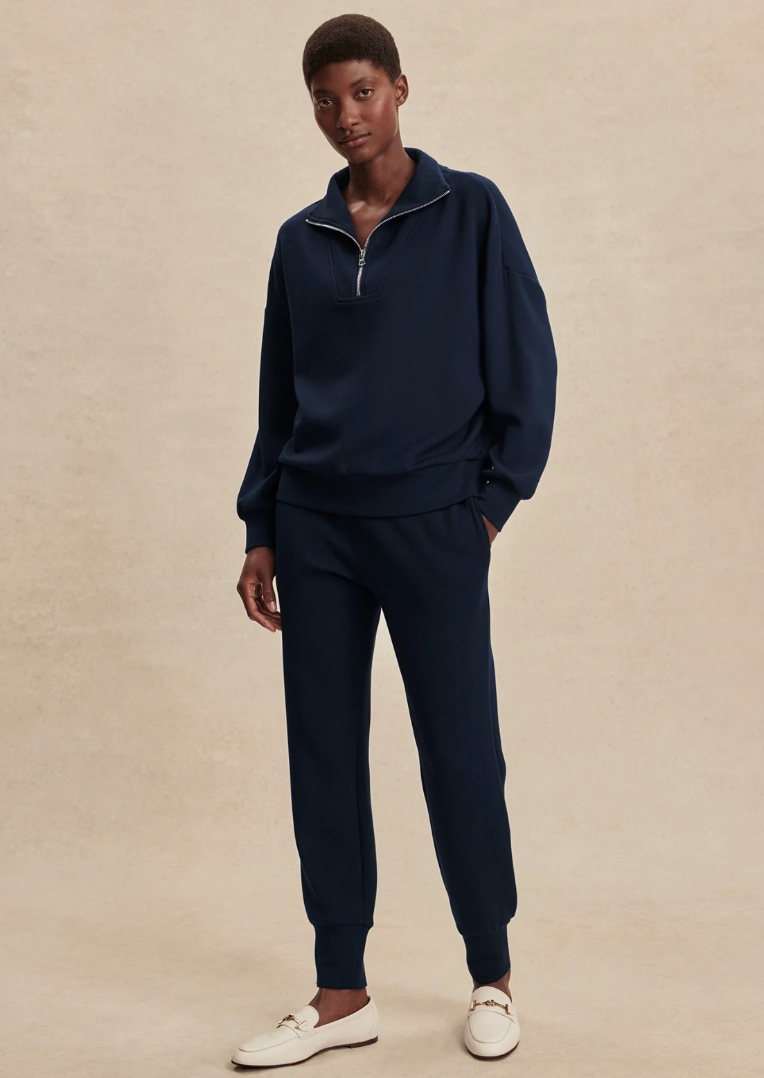 Varley Hawley Half Zip Sweat