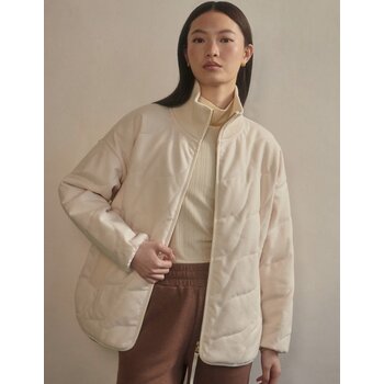 Varley Libby Plush Quilt Jacket