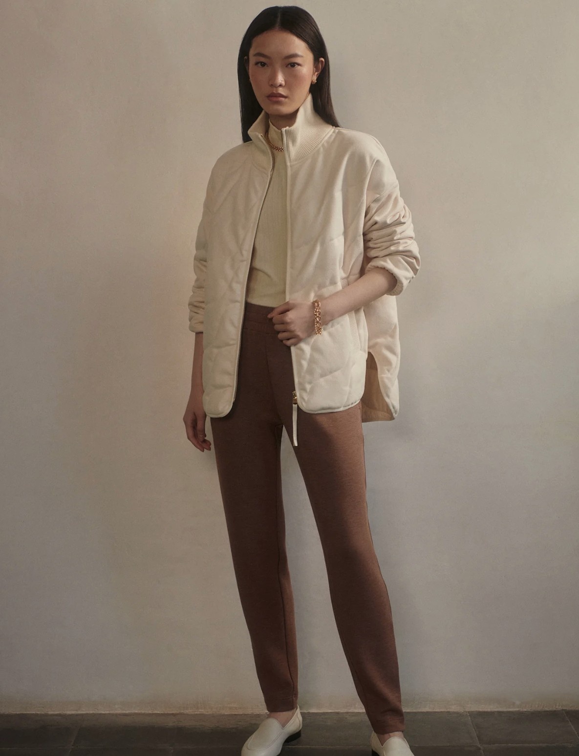 Varley Libby Plush Quilt Jacket