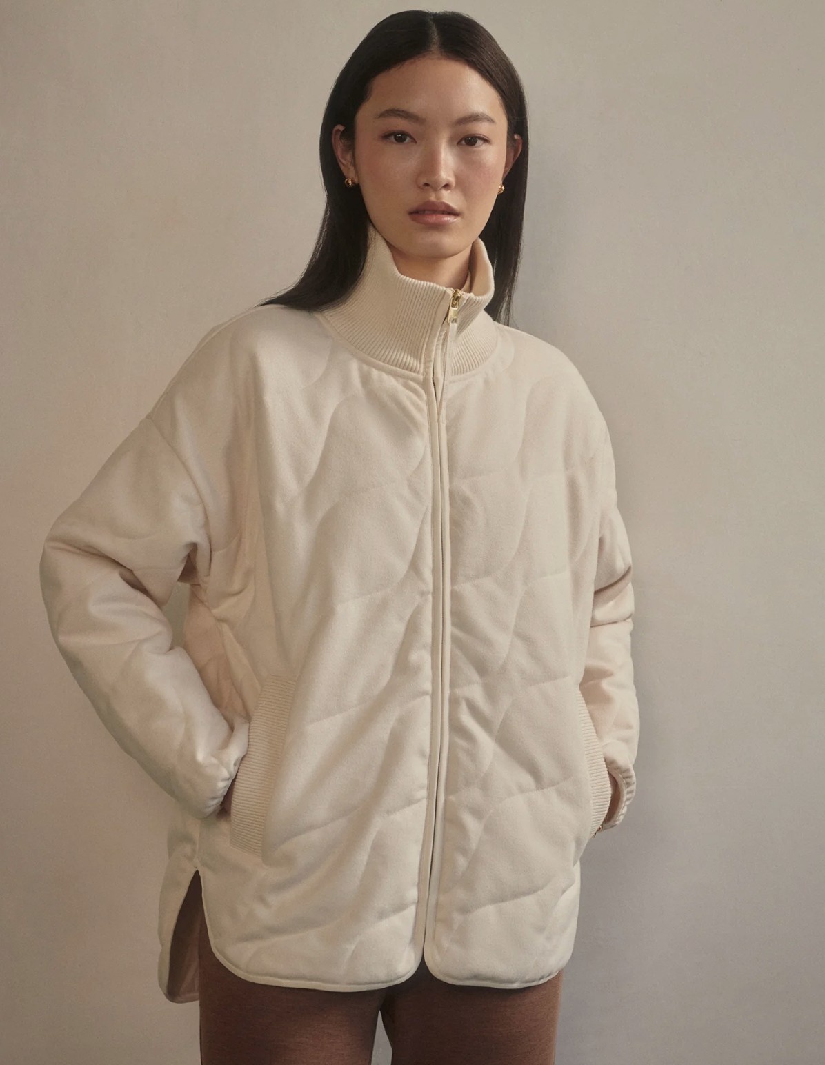 Varley Libby Plush Quilt Jacket