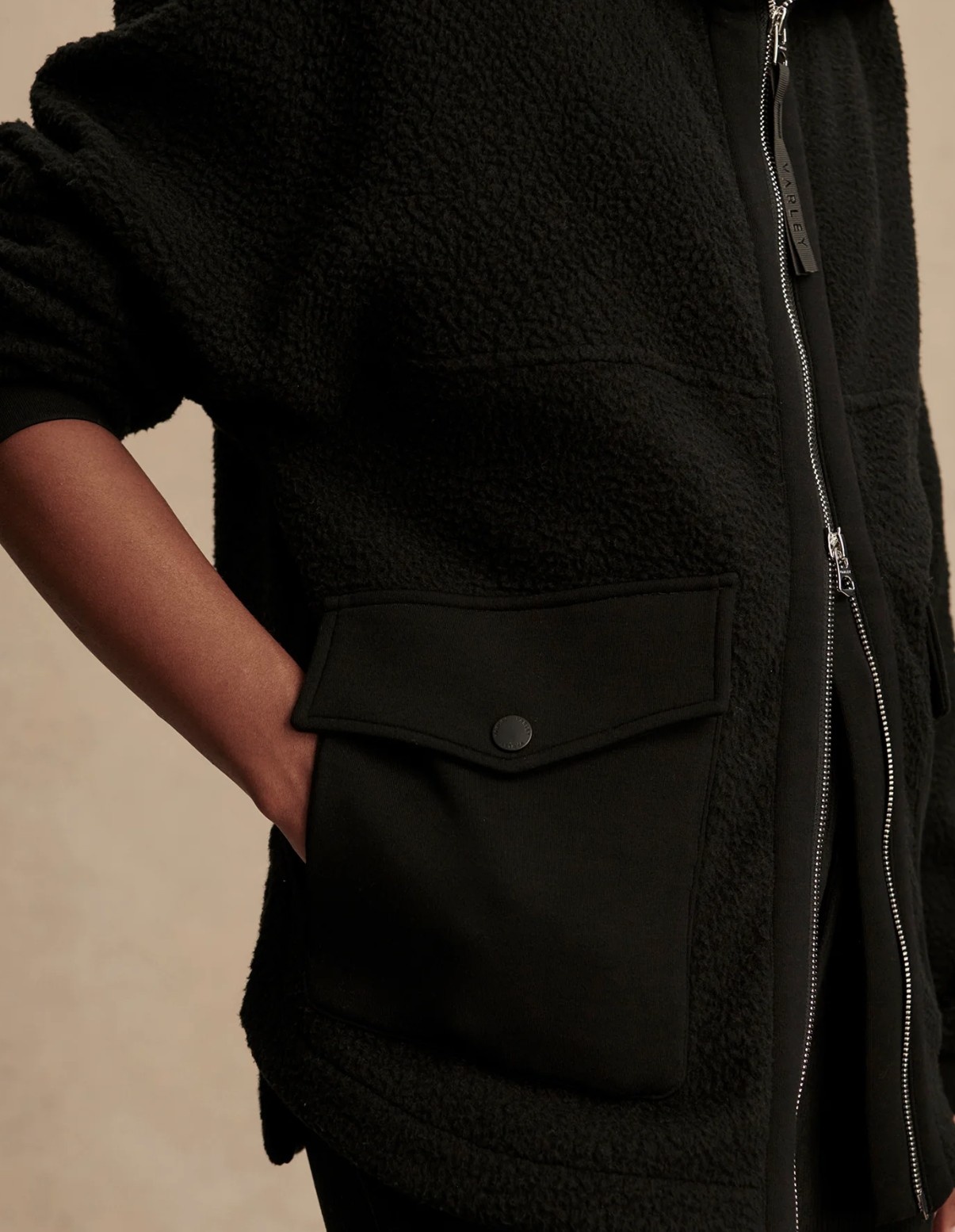 Varley Eleanor Patch Pocket Fleece