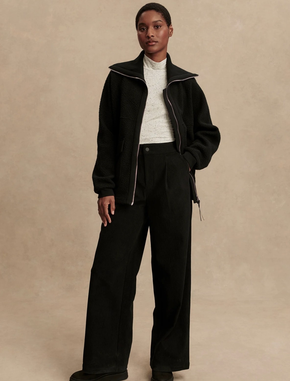 Varley Eleanor Patch Pocket Fleece