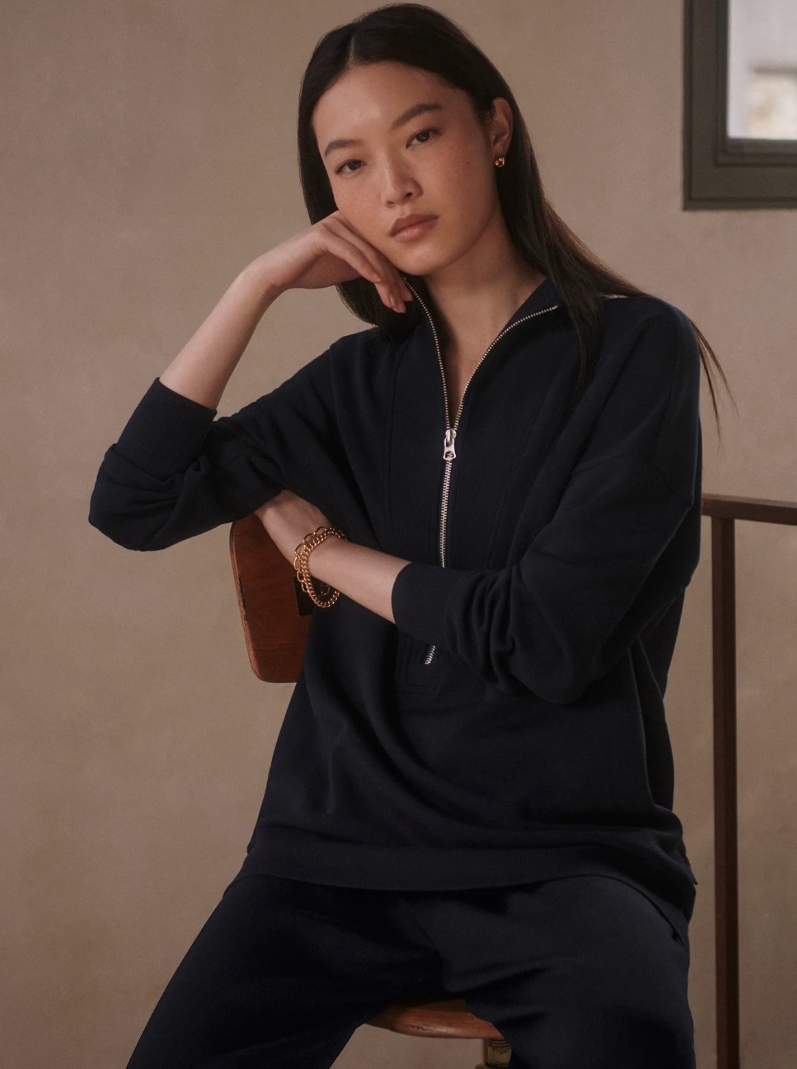 Varley Masie Longline Sweat