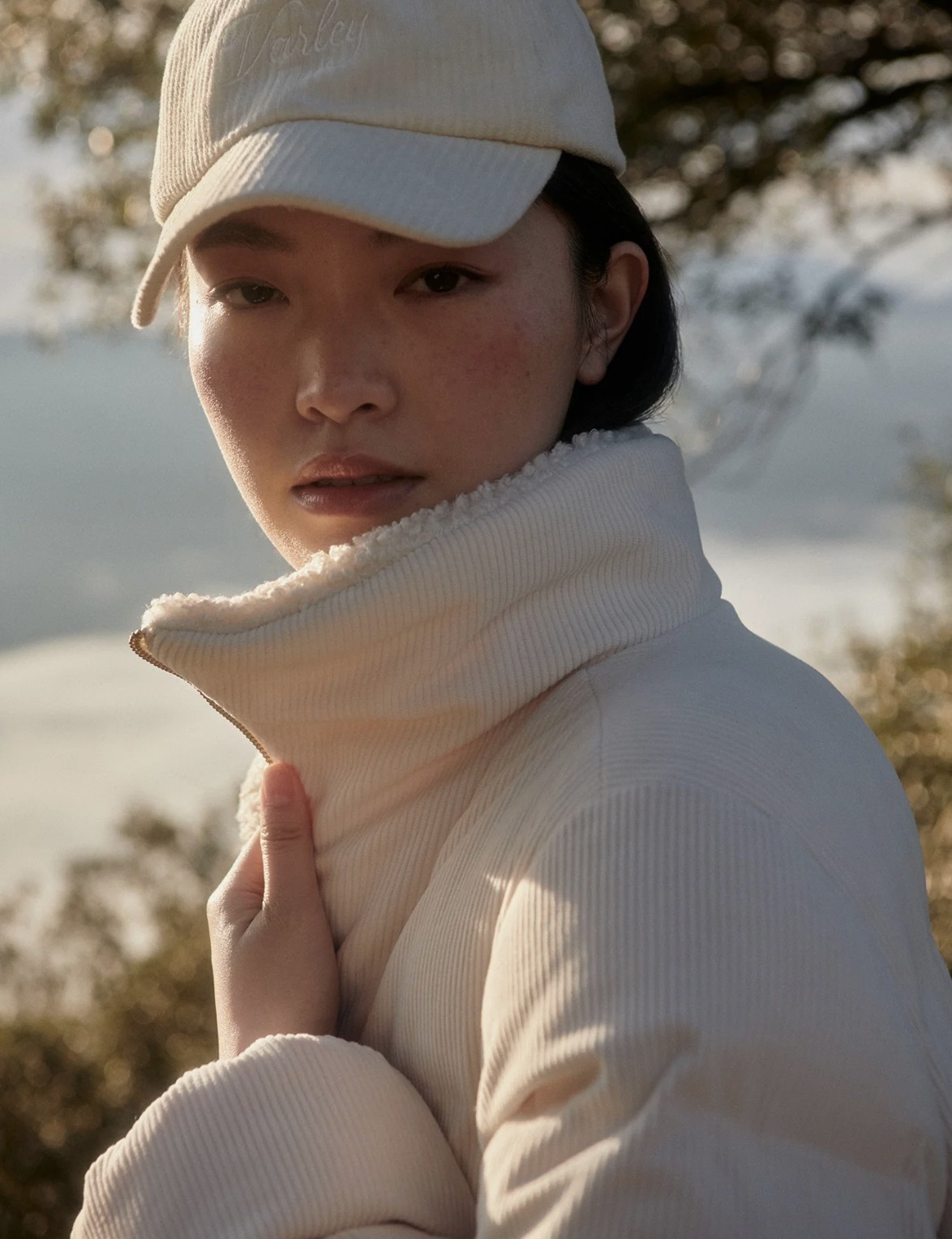 Varley Brackley Cord Puffer Jacket