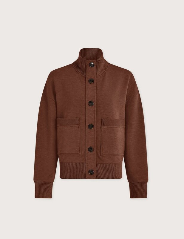 Varley Sabrina Button Through Sweat