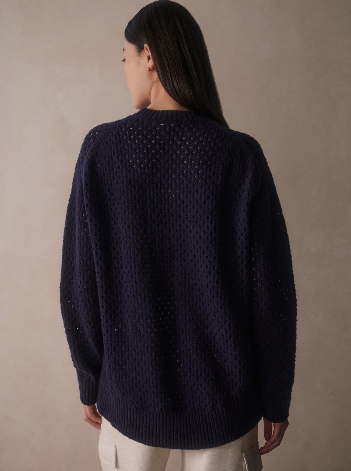 Varley Grady Boucle Knit Sweater