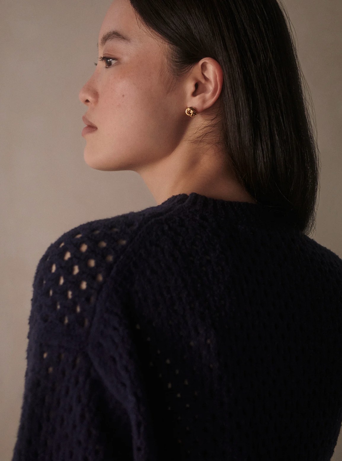 Varley Grady Boucle Knit Sweater