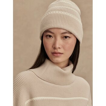 Varley Ronan Stitch Stripe Beanie