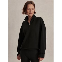 Varley Sian Cropped Half Zip Midlayer