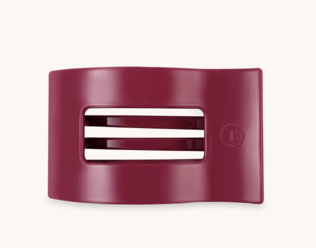 Teleties Wild Side Small Flat Rectangle Hair Clip