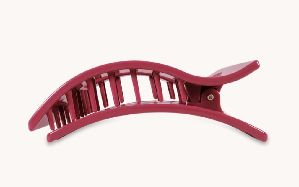 Teleties Wild Side Small Flat Rectangle Hair Clip