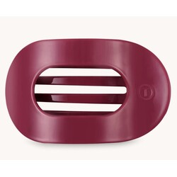 Teleties Wild Side Large Flat Round Hair Clip