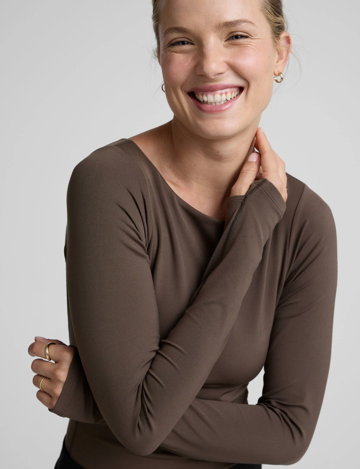 Beyond Yoga Serene Boatneck Bodysuit