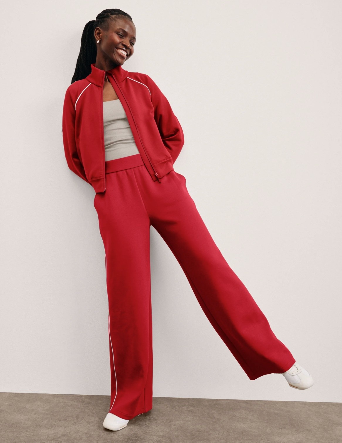 Beyond Yoga In The Flow Piped Wide Leg Pant
