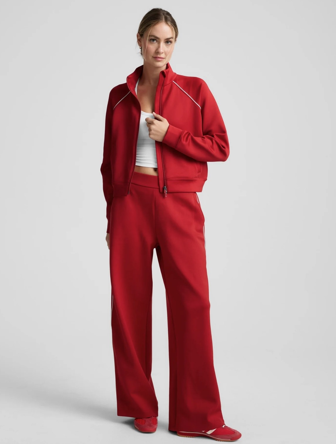 Beyond Yoga In The Flow Piped Wide Leg Pant