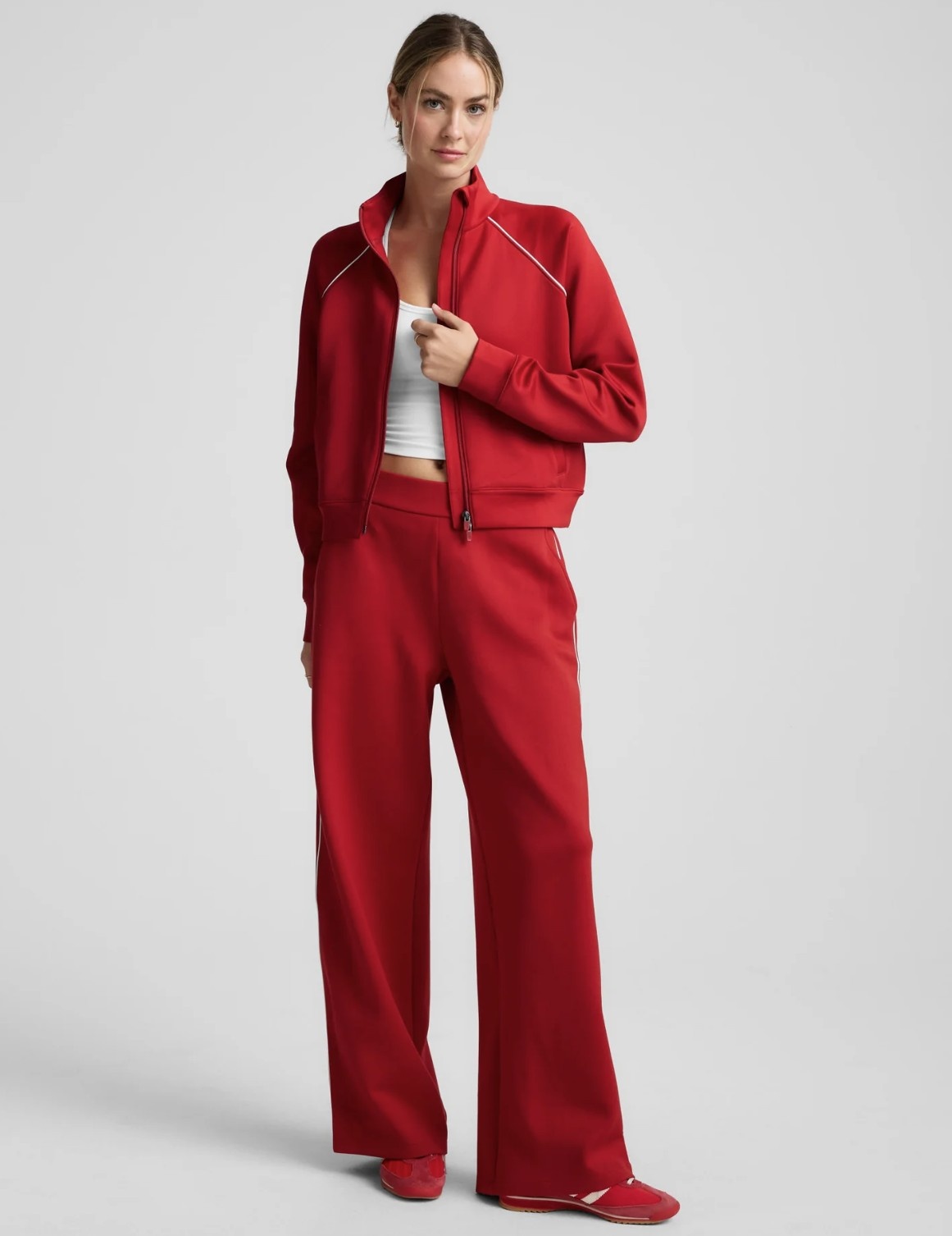 Beyond Yoga In The Flow Bomber Jacket