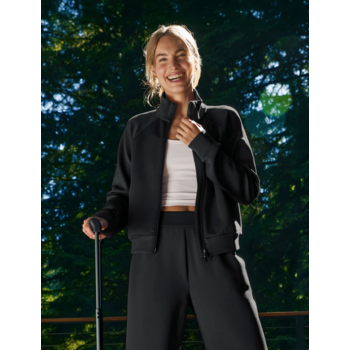 Beyond Yoga In The Flow Bomber Jacket