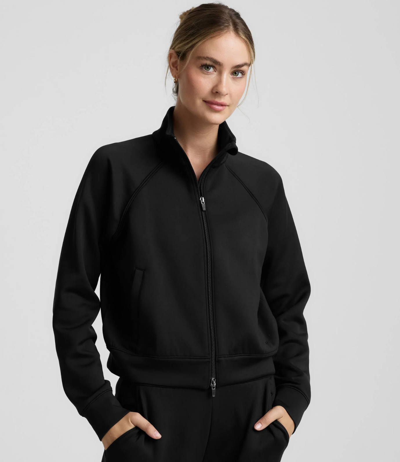 Beyond Yoga In The Flow Bomber Jacket