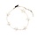 White Seastar Seedbead Anklet