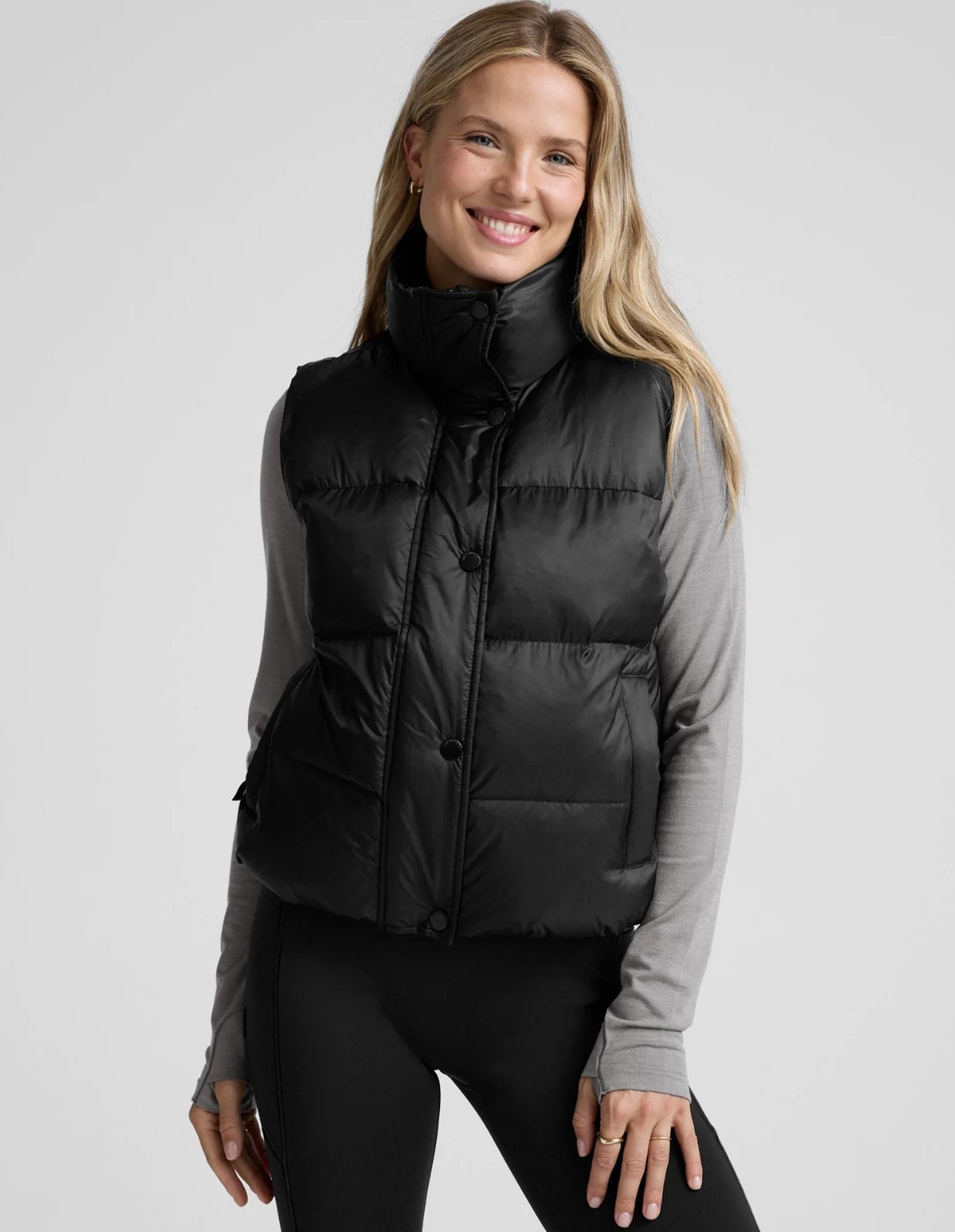 Beyond Yoga Big Cozy Puffer Vest